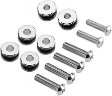 2pcs Wall Split Flange, 2"/51mm Self-Adhesive Escutcheon Plate Cover, Buckle