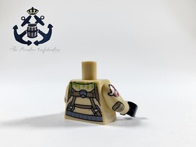 LEGO Ghostbusters Minifigure Dr. Peter Venkman Slimed Torso 973pb2466c01 75827