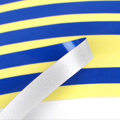 16pcs Blue Reflective Wheel Hub Rim Stripe Tape Decal Stickers Car Accessories - Picture 6 of 7