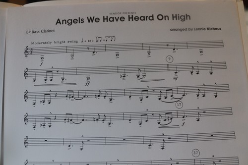 Clarinet Quintet: Angels We Have Heard on High arr. Niehaus, POP - Picture 8 of 8