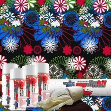 MYDIPKIT Hydro Dipping Water Transfer Print KIT DD-949 Fun Flower