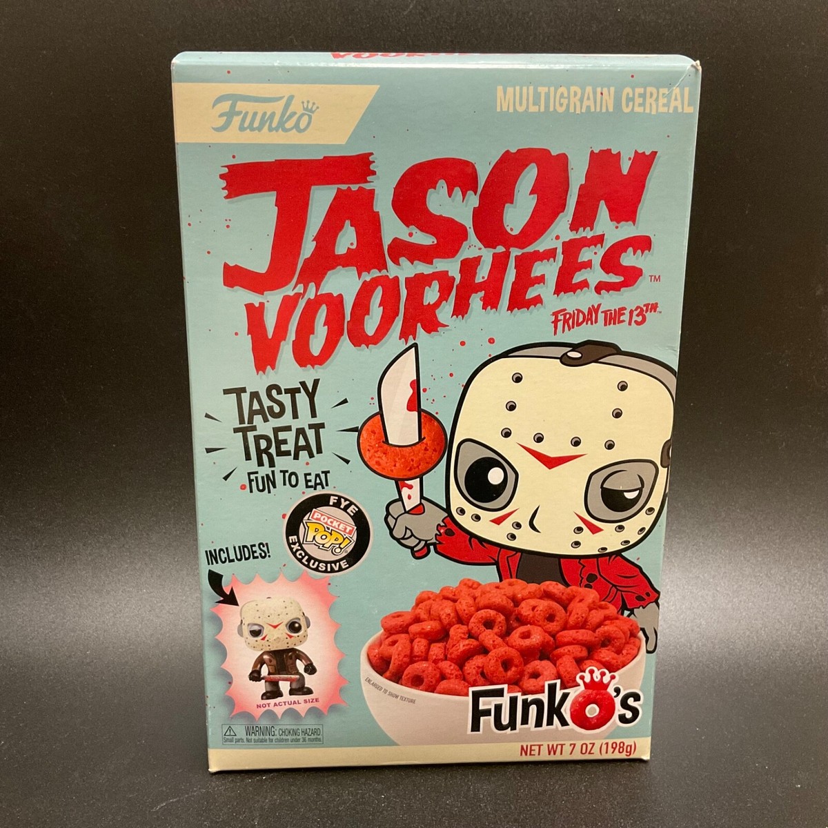 FunkO's Multigrain Cereal Jason Voorhees Friday the 13th FYE