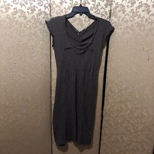 Anthropologie Knitted & Knotted Brown Sweater Dress Size Small S