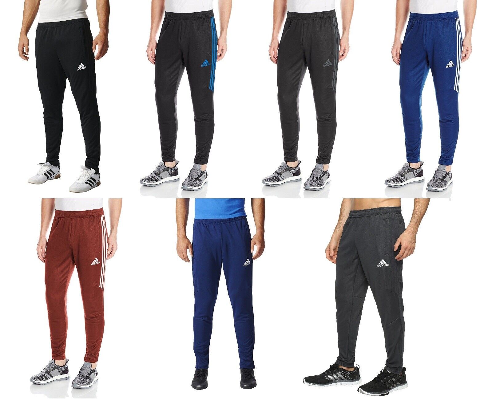 Mens Adidas Tiro17 Slim Soccer Training Pant Climacool - All Colors &amp; | eBay