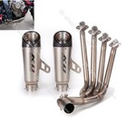 Slip For Honda CBR650F CBR650R CB650F CB650R Exhaust System Front Pipe Muffler