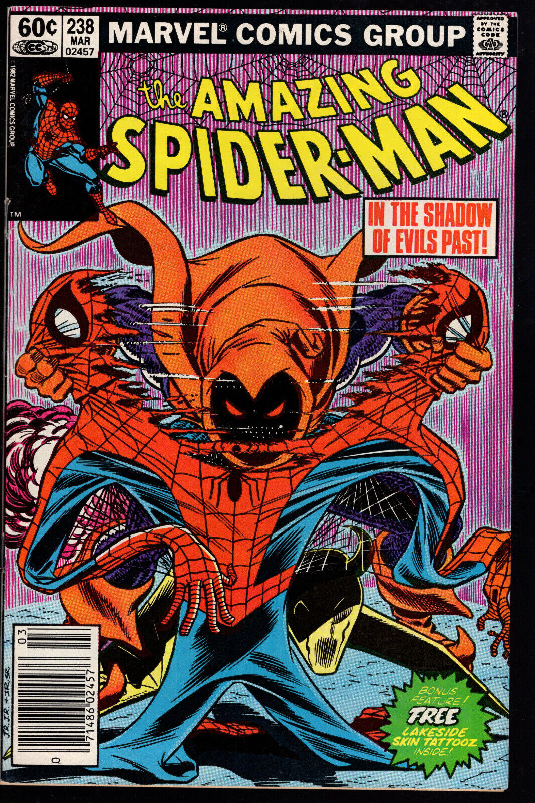 Amazing Spider-Man #238 1983 1st Hobgoblin! Newsstand FN No Tattooz