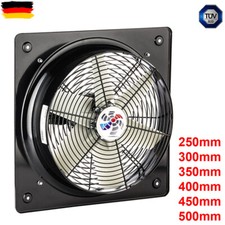 Axiallüfter Axial Ventilator Industrie Metall Wandlüfter 1810 m3/h-8640 m3/h