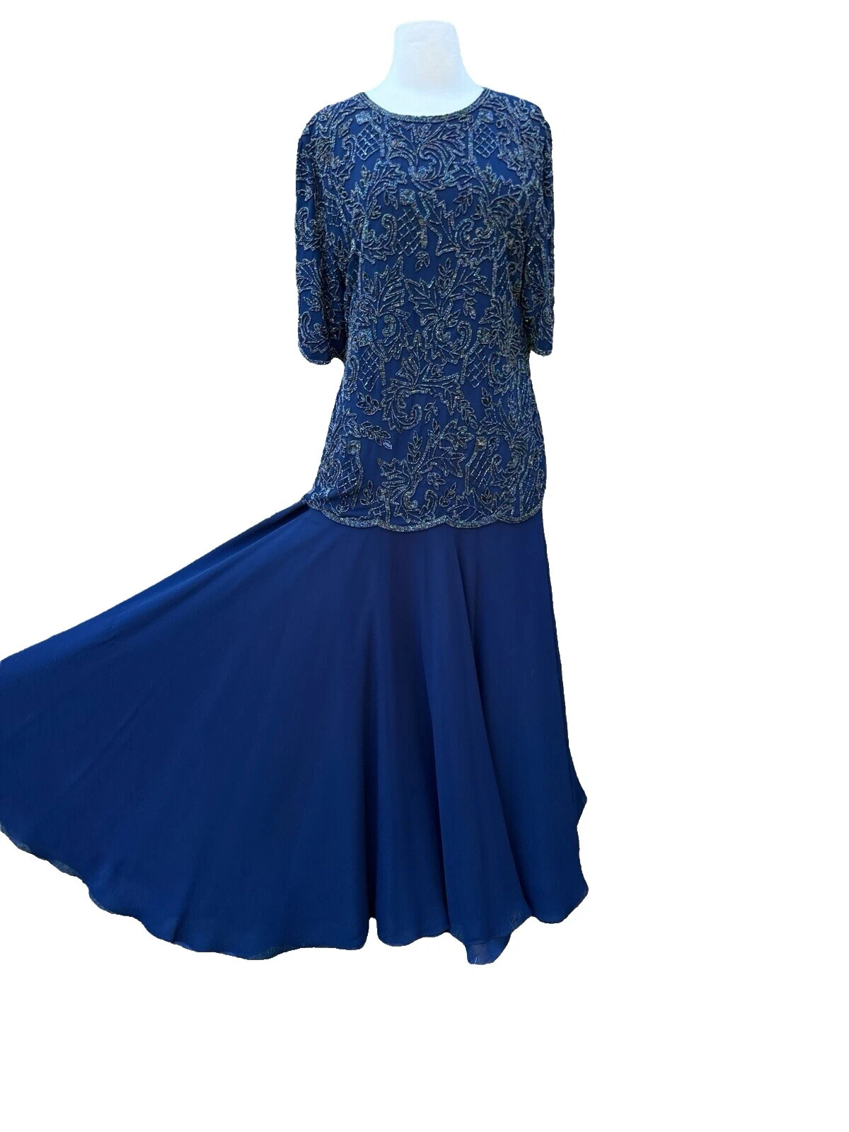 Art Deco ropa vintage de Boda para Mujer