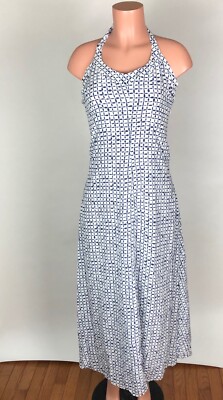 white halter sundress