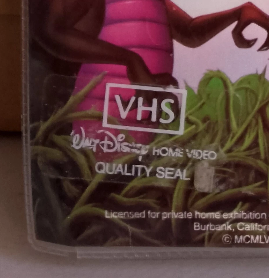 Sleeping Beauty (1958) VHS Disney Black Diamond Clamshell PAL Video 1980s rel. - image 3 of 4