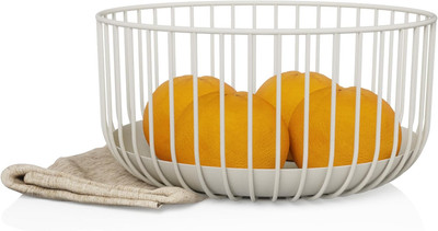 Decor Fruit Basket - Warm Grey, Scandinavian Minimal Design, Hygge Style, Powder