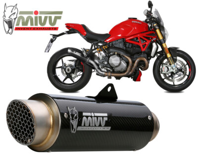 Auspuff exhaust MIVV GP PRO Carbon fur DUCATI MONSTER 1200 2017 > 2021