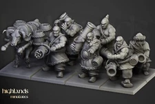 Khazarian Gunners - Highlands Miniatures 28mm