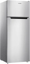 BANGSON 7.7 Cu.Ft Refrigerator with Top Freezer 2 Doors Silver US-BSR-601