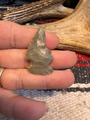 Nice Dovetail heartbreaker Arrowhead Archaic Period Kentucky. C13
