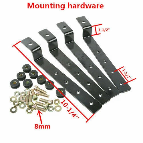 Alforjas rígidas grandes bolsa de sillín motocicleta para Harley Sportster Softail Honda Foto 4 de 4