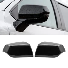 Gloss Black Side Wing Mirror Cover Caps For 2021 2022 2023 2024 2025 Chevy Tahoe