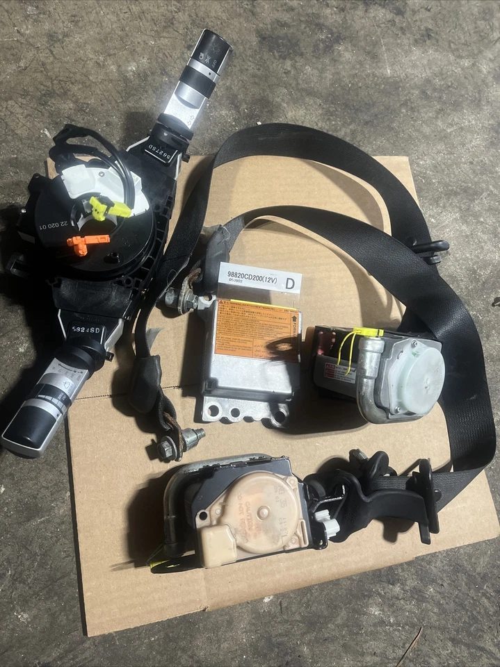 Nissan 350Z 2003-2008 convertible solo ☼ cinturón de seguridad izquierdo derecho OEM Foto 2 de 4