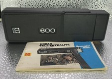 Vintage KODAK Tele-Ektralite 600 Film Camera w/ Manual Untested