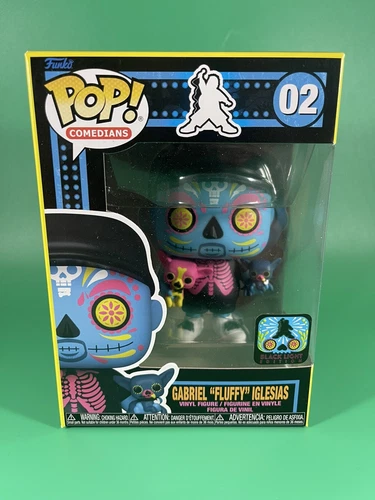 Funko Fundays 2022 Gabriel Fluffy Iglesias Pop Blacklight SDCC