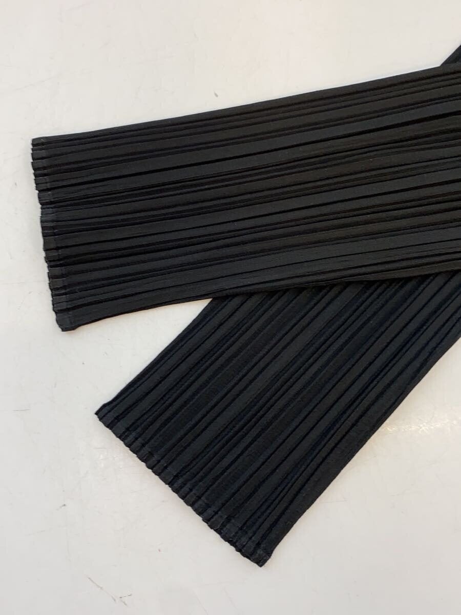 PLEATS PLEASE ISSEY MIYAKE◆トップス/3/ポリエステル/BLK/PP04-JK604 ISSEY MIYAKE PLEATS PLEASE Women's Polyester Tops Black Size