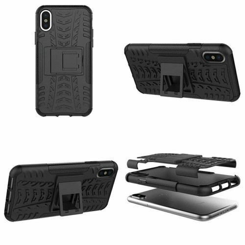 For Apple iPhone 11 Pro & Max Shock Proof Armour Hybrid Gorilla Stand Case Cover - Picture 7 of 18