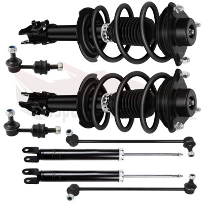 For 2011 Hyundai Sonata 8PCS Front Struts Springs Rear Shock Absorbers Sway Bars