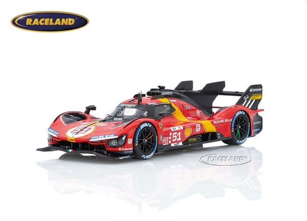 Ferrari 499P Lmh Af Corse Sieger Le Mans 2023 Guidi/Giovinazzi, Looksmart 1:43-image