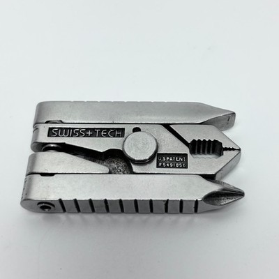 Swiss Tech Multi Tool Utility Stainless Steel Folding Patent 5491856