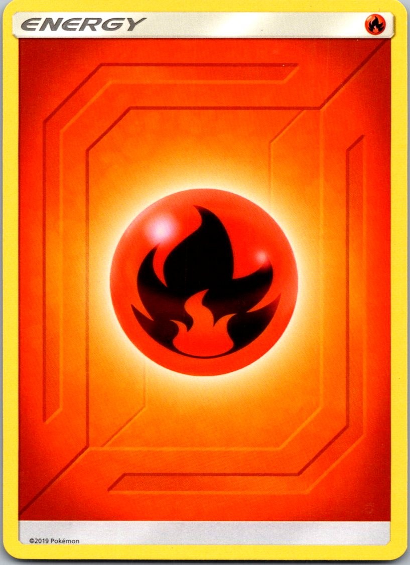 Fire Energy (2019 Unnumbered) Common SM - Team Up Pokemon Near Mint