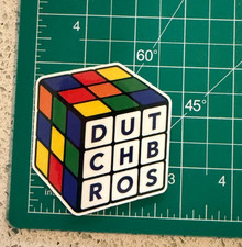 Dutch Bros Rubik's Cube Sticker