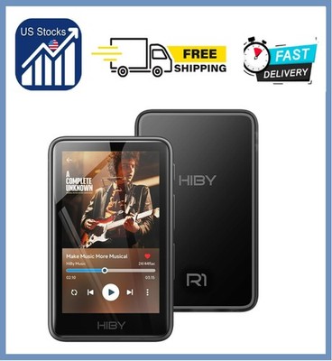 R1 HiFi MP3 Player with Bluetooth 5.1 Tidal Qobuz DSD 256 Native Lossless Music