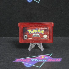 Pokemon Ruby Version Gameboy Advance Cart / Authentic - 1 Year Warranty VG
