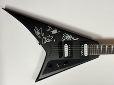 Gojira JSA Fully Signed Autograph Jackson Guitar Joe Duplantier Plus other 3