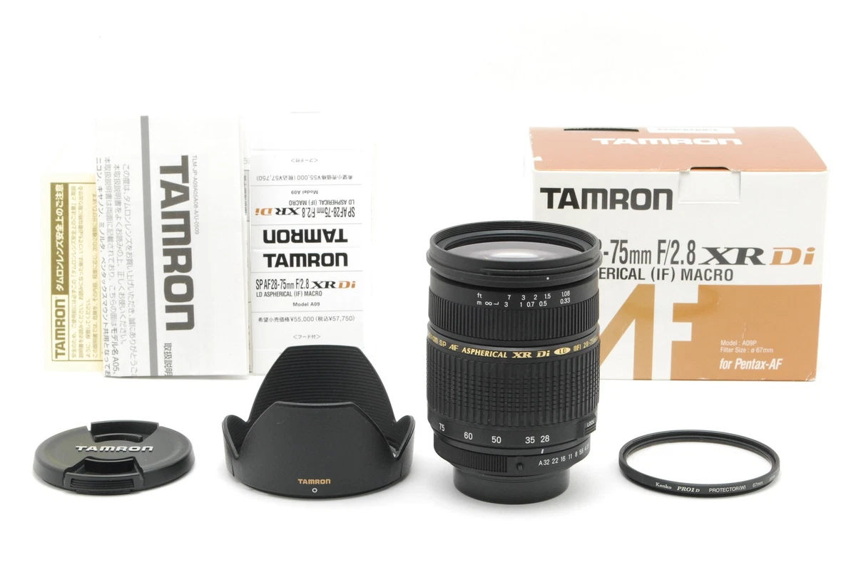 Objectif Tamron 28mm F/2.8 Adaptall 2 - Monture Canon EOS, Olympus OM, Pentax K