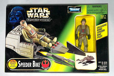 1997 Kenner STAR WARS POTF2 Expanded Universe Prototype Speeder Bike with Figure
