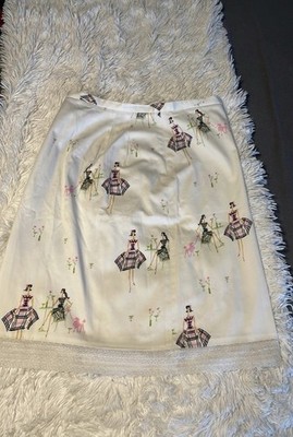 Women s vintage unique skirt size 8 Grace Elements Retro