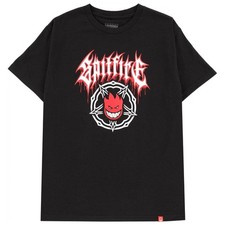 T-shirt SpitFire Pentagram Drip Tee Black - Maglietta Uomo