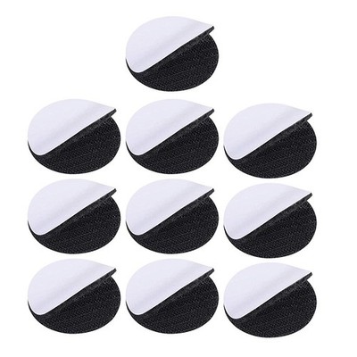 10 Packs Hook Loop Fasteners Selbstklebender