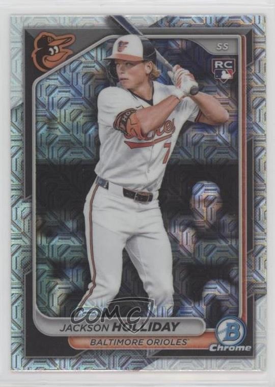 2024 Bowman Chrome Mega Box Mojo Refractor Jackson Holliday #26 1m2l
