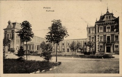Postcard Polczyn Zdrój Bad Polzin Pomerania, spa house - 11562307