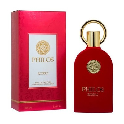 Maison Alhambra Men's Philos Rosso EDP Spray 3.4 oz Fragrances 6291107459356