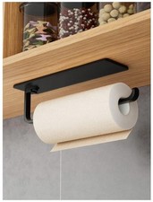 1pc Modern Kitchen Paper Towel Holder - Hanging Under Cabinet Roll Dispenser, Sp