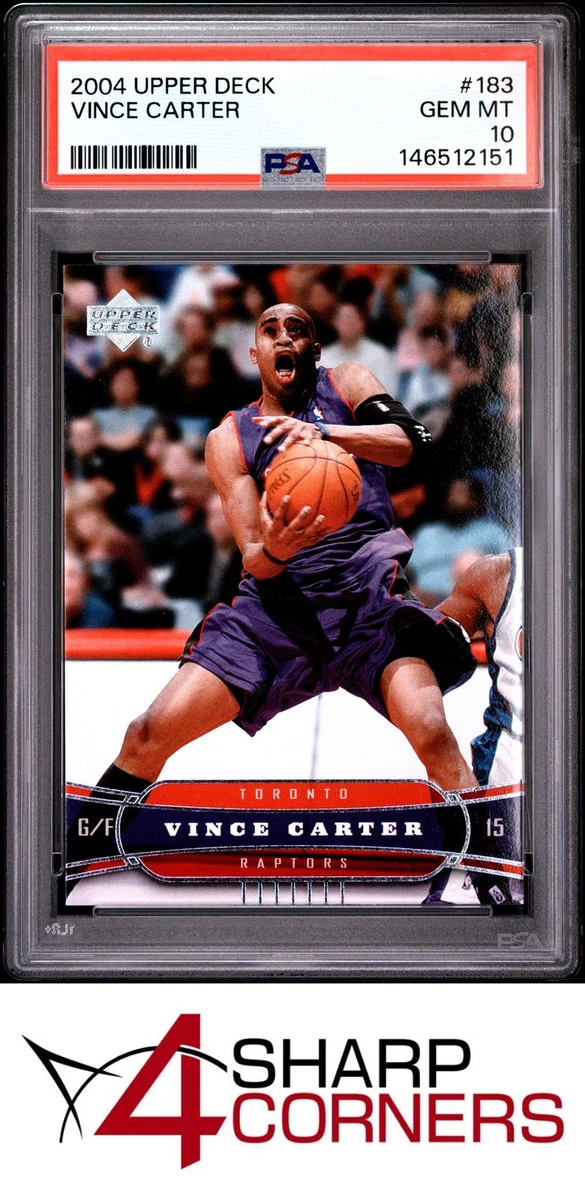 Vince Carter 10 Graded Basketball Sports Trading Cards