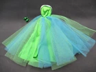 Vintage 1963 Barbie Doll Outfit SENIOR PROM #951 Dress & Green Shoes