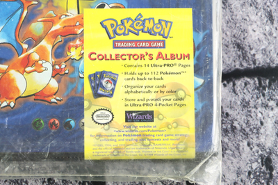 original pokemon trading card game 1999 Original Pokemon Trading Card Game Collector's Album NEW Sealed! USA