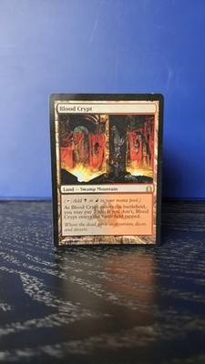 Blood Crypt Return to Ravnica Mtg Magic The Gathering Card  Lightly Played