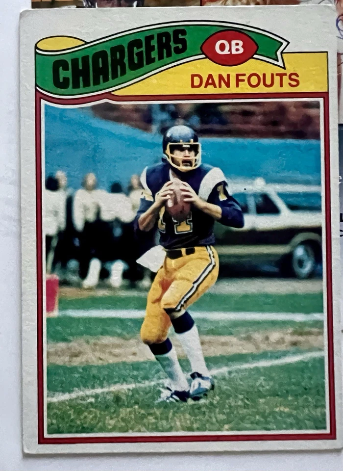 Dan Fouts Signed 8x10 Photo San Diego Chargers W/1974 Football Card JSA COA - Image 4 of 4