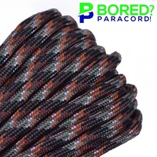 Hidden Camo - 100 FT - 550 Paracord Rope 7 strand Parachute Cord