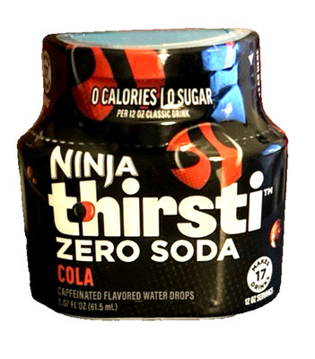 Ninja Thirsti Flavored Water Drops ZERO SODA  Cola Soda Flavor